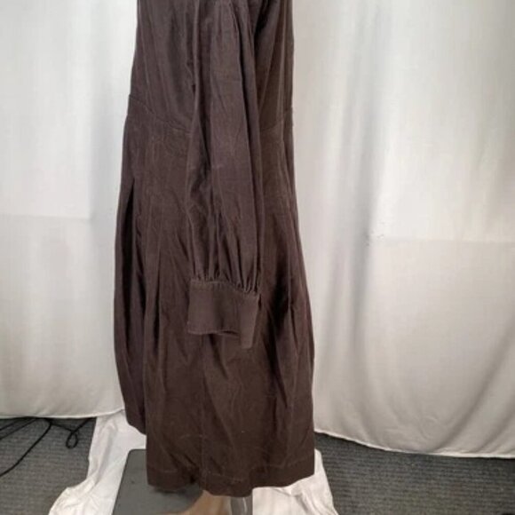 NEW BROOKS BROTHERS Womens Dress Size 16 A-Line Shirt Dress Corduroy Long Sleeve - Picture 7 of 8